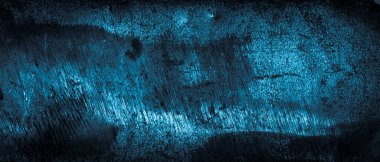 Çelik levha maviye boyanmış arkaplan veya doku