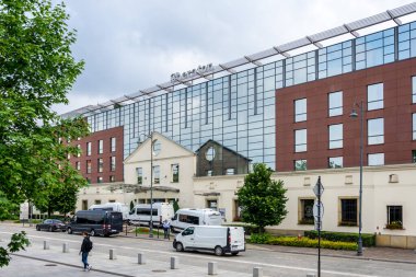 Krakow, Polonya -17.06.2022 - Krakow 'daki Sheraton otelleri