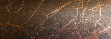 kahverengi sahte deri ve görünür detaylar. arkaplan