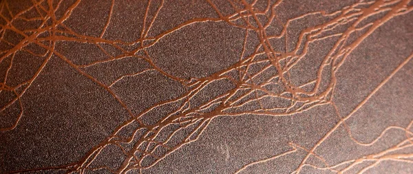 kahverengi sahte deri ve görünür detaylar. arkaplan