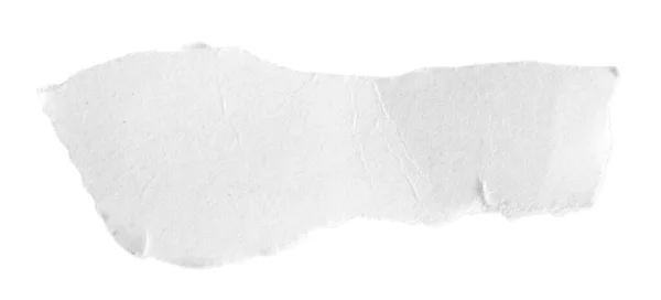 Weißes Papier Auf Weißem Isolierten Hintergrund — Stockfoto