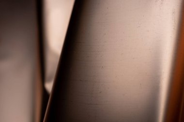 Görünür detaylarla dolu bakır bir sayfa. arkaplan veya doku