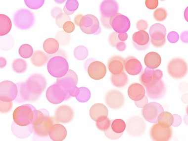 pembe ve kırmızı daireler ile arka plan