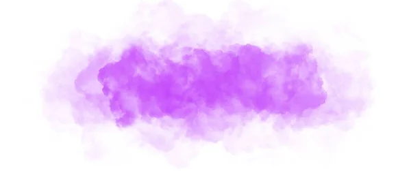 Purple Cloud White Background — Stock Photo, Image