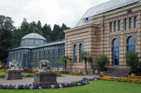 Historical Art Nouveau greenhouse — Stock Photo, Image