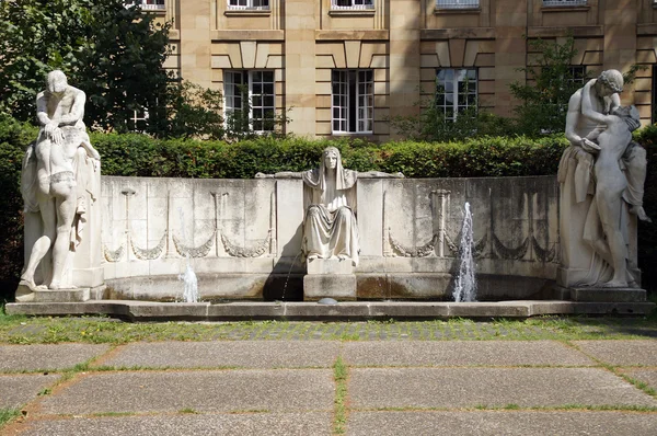 運命の噴水シュトゥットガルト。-schicksalsbrunnen シュトゥットガルト — ストック写真