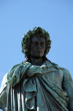 The Schiller memorial in Stuttgart - Schiller Denkmal clipart