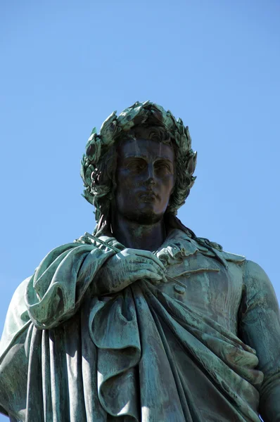 The Schiller memorial in Stuttgart - Schiller Denkmal — Stock Photo, Image