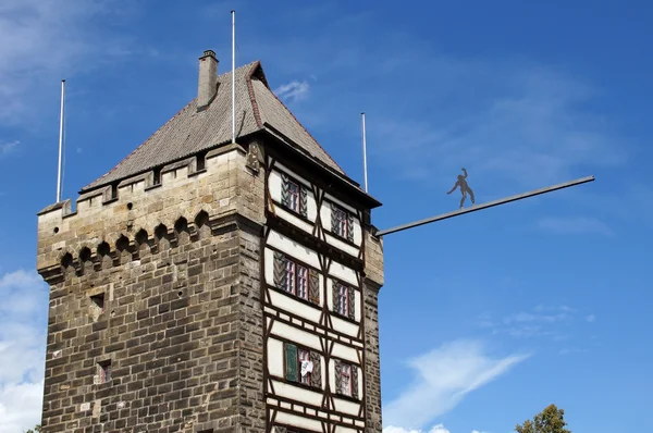 Torre Schelz Esslingen. Uma torre de montagem — Fotografia de Stock