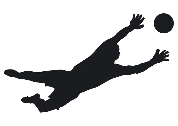 futbol kalecisi dinamik ve belirleyici bir geçit olduğunu..