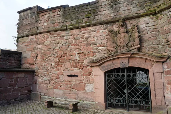 Heidelberg Castello Heidelberg Più Famosa Rovina Della Germania Castello Parzialmente — Foto Stock