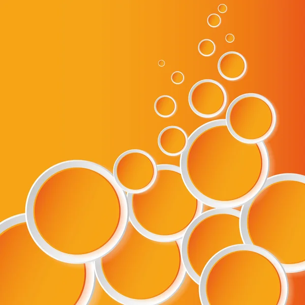 Orange? ircles arka plan