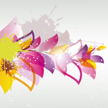 soyut çiçek arkaplanı