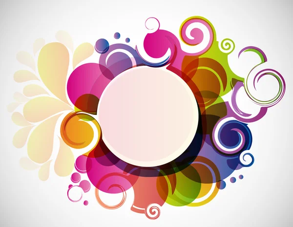 Abstract colorful frame. — Stock Vector