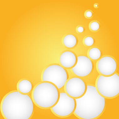 Orange? ircles arka plan