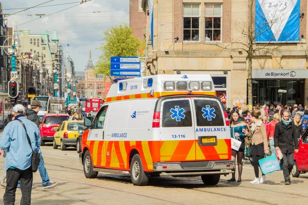 Mediccar in Amsterdam — Stock Photo, Image