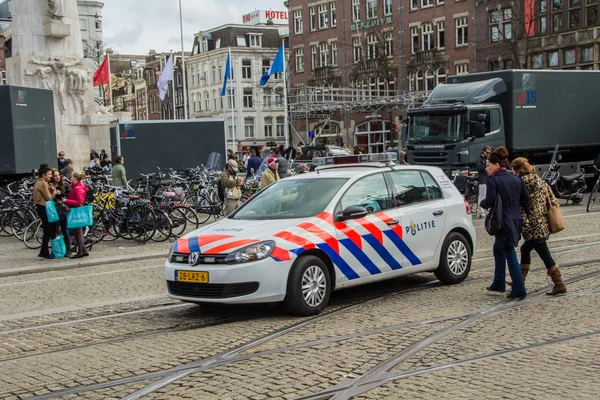 Politie-auto — Stockfoto