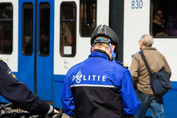 Polizia di Amsterdam — Foto Stock