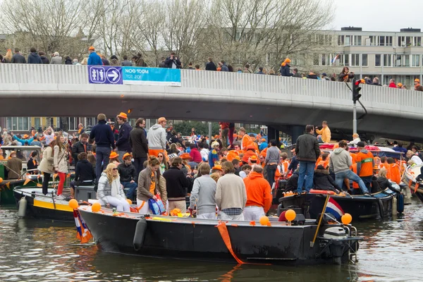 Queensday Nederland — Stok fotoğraf