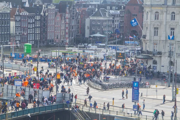 Amsterdam is orange — Stock Photo, Image