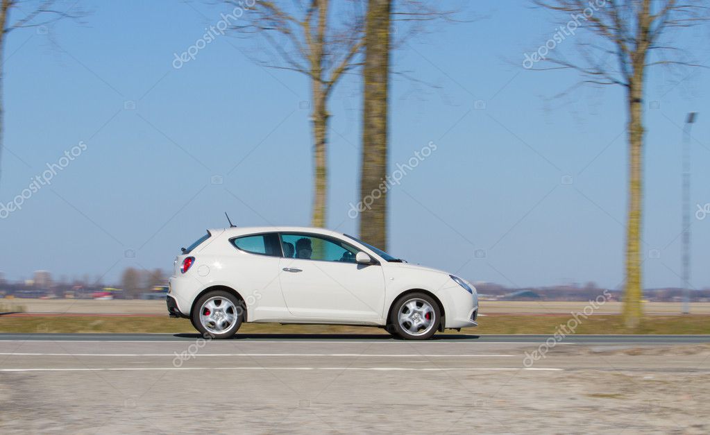 Alfa Romeo Mito driving