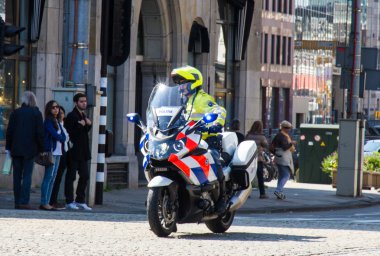 royal eşlik citycenter üreten motosiklet üzerinde polis Prenses beatrix