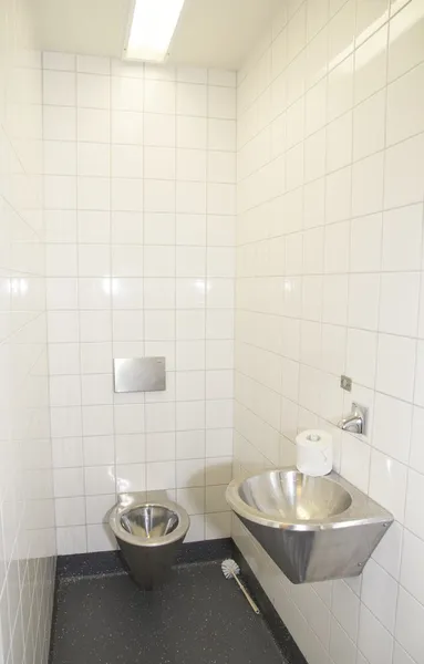 Toilette in Polizeistation — Stockfoto