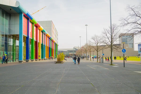 Arena boulevard AmsterdamUdostępnij — Zdjęcie stockowe