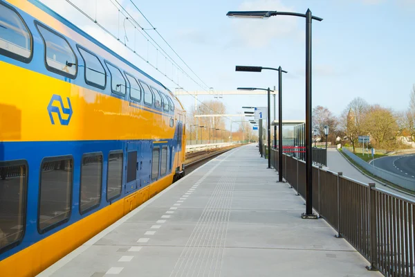 Stazione ferroviaria olandese — Foto Stock