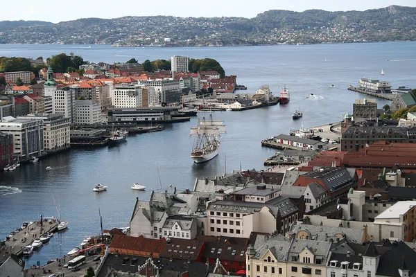Norway, Bergen City — Stock Photo, Image