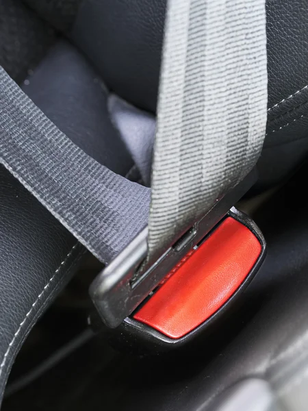 Fasten seat belts in the car — Stock Photo, Image