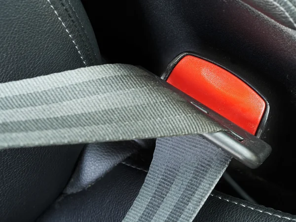 Fasten seat belts in the car — Stock Photo, Image