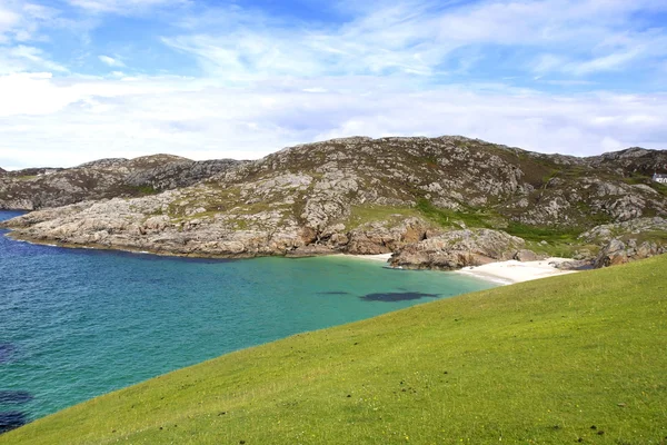 Panoramisch Schotlands strand — Stockfoto