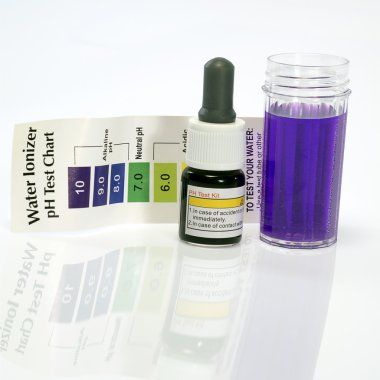 alkali su testi ph reaktif mor renk