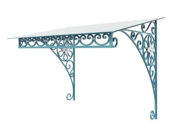 Wrought iron canopy — Stock Photo, Image
