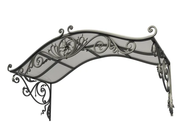 Wrought iron canopy — Stock Photo, Image