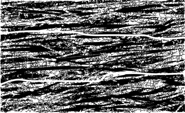 Distressed background in black and white texture with dots, spots, scratches, and lines. Abstract illustration.