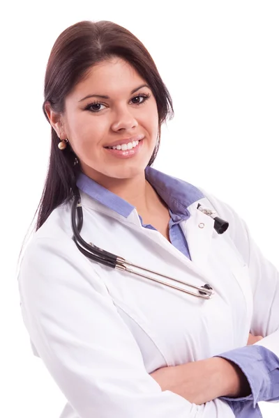 Happy young nurse smiling — Stock Photo, Image