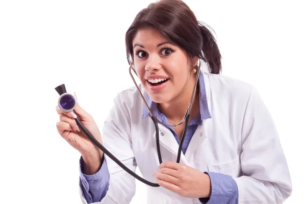 Komedie verpleegster — Stockfoto