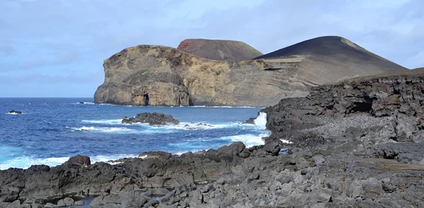 Açores, Faial, Vulcao dos Capelinhos explosé au milieu du XXe siècle — Photo