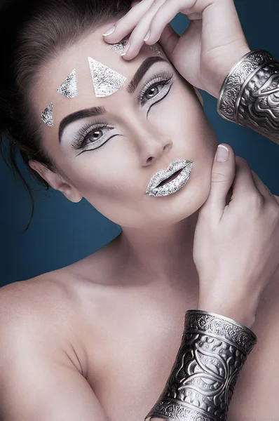 Foil beauty — Stock Photo, Image