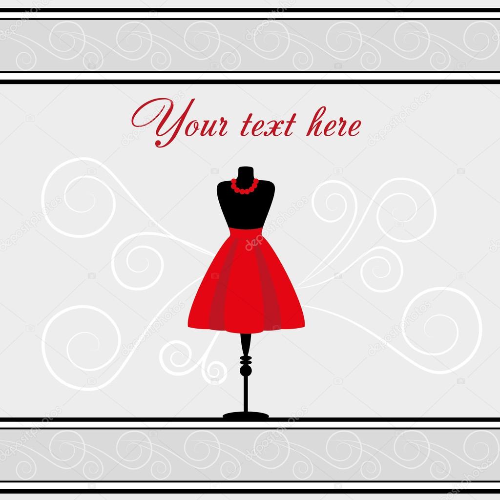 Fashion mannequin — Stock Vector © yublaze #21467941