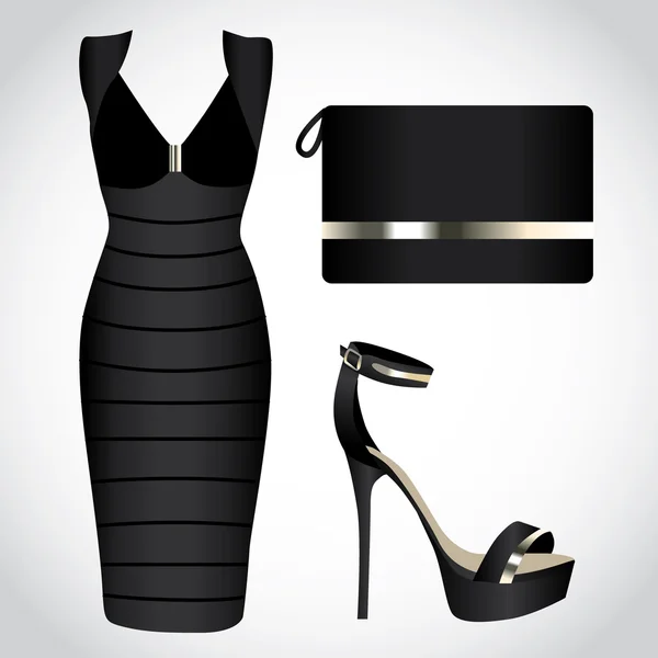 Little Black Dresses Vector Graphics