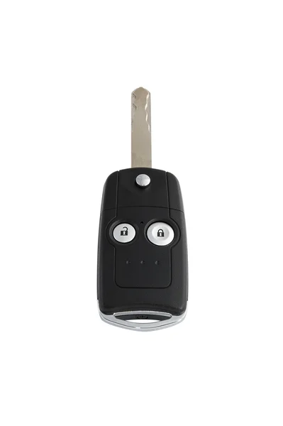 Isolated Car Door And Ignition Key With Path — Stock Photo, Image