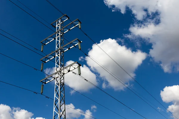 High voltage tower — Stock Photo, Image