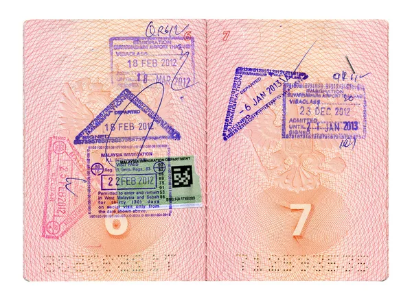 pulları ile açılan Rus pasaportu