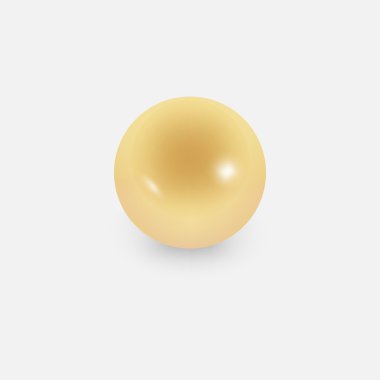 Gold pearl clipart