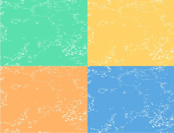 Abstrakt plan fyra bakgrundsfärger — Stock vektor