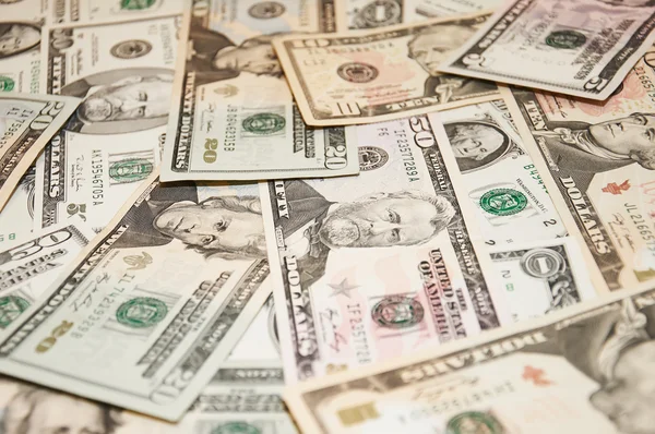 Heap of dollars — Stock Photo, Image