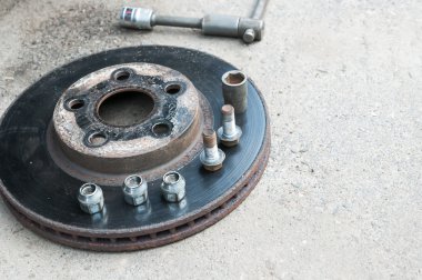 Otomotiv, araba disk fren Bakımı